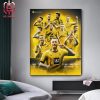 Bayer 04 Leverkusen Bundesliga 2024 Champions Celebration Deutscher Meister 2024 Home Decor Poster Canvas