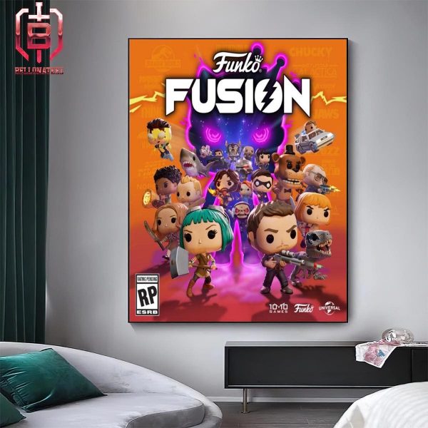 A New Funko POP Co-Op Action Game Funko Fusion Releases On September 13 Home Decor Poster Canvas
