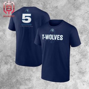 Anthony Edwards Minnesota Timberwolves Behind The Back Name And Number Two Sides Unisex T-Shirt