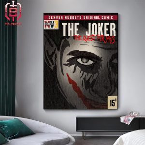Artwork Cover Nikola Jokic MVP The Third Edition Nuggets Comic The Joker The Quest For MV3 Home Decor Poster Canvas