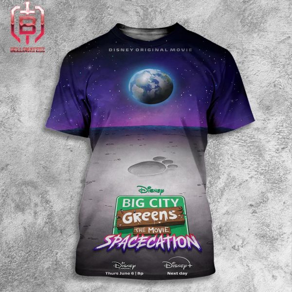 Big City Greens The Movie Spacecation Will Premiere On Disney Channel In Canada On June 6 All Over Print Shirt