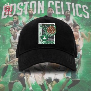 Boston Celtics 2024 Eastern Conference Champions Full Court Trap Snapback Classic Hat Cap