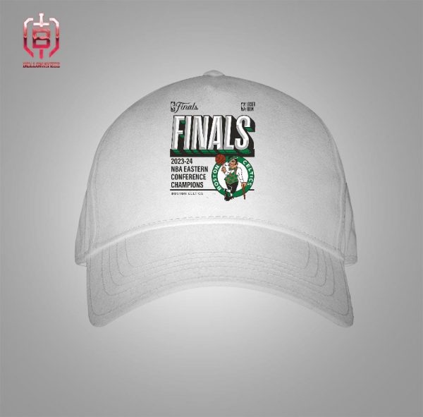 Boston Celtics 2024 Eastern Conference Champions Locker Room Post Up Move Snapback Classic Hat Cap