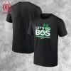Jayson Tatum Black Boston Celtics 2024 NBA Finals Inbound Pass Name And Number Two Sides Unisex T-Shirt