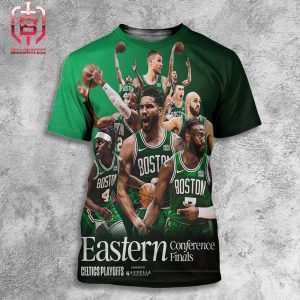 Boston Celtics Will Play At Eastern Coferenve Finals NBA Playoffs 2023-2024 All Over Print Shirt