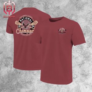 Boston College Eagles 2024 NCAA Women’s Lacrosse National Champions Comfort Colors Two Sides Unisex T-Shirt