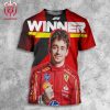 Ferrari F1 Team Charles Leclerc Get The Home Win Monaco Grand Prix All Over Print Shirt