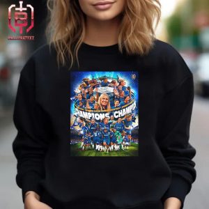 Chelsea FC Women Are The Barclay’s Women’s Super League 2023-2024 Champions Unisex T-Shirt