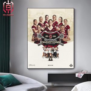 Congrats To Boston College Eagles Is The National Champions 2024 NCAA Women’s Lacrosse Home Decor Poster Canvas