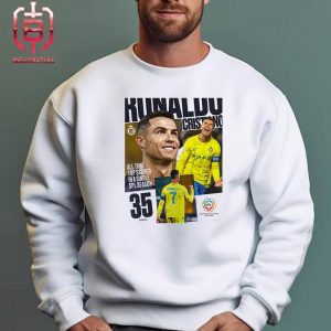 Cristiano Ronaldo Is The All Time Top Scorer In A Single SPL Season With 35 Goals Unisex T-Shirt