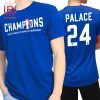 Chelsea FC Women Nike Barclays Women’s Super League 2024 Champions Five In A Row In’s Never Over Two Sides Unisex T-Shirt