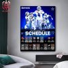 Baltimore Ravens Will Face Houston Texans On Their Christmas Game In New Season NFL 2024 Home Decor Poster Canvas