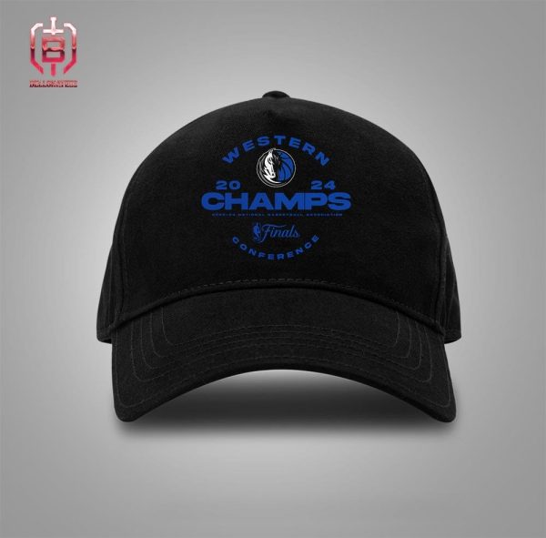 Dallas Mavericks 2024 Western Conference Champions Jump Ball Snapback Classic Hat Cap