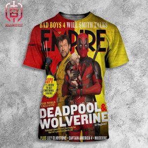 Dogpool Deadpool And Wolverine On The Lastest Cover Issue Of Empire Magazine Thursday May 9th 2024 All Over Print Shirt