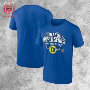 Duke Blue Devils 2024 NCAA Softball Women’s College World Series Total Runs Unisex T-Shirt