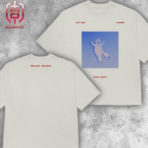 Falling Scatter Text Billie Eilish New Album Hit Me Hard And Soft Merchandise Limited Two Sides Unisex T-Shirt