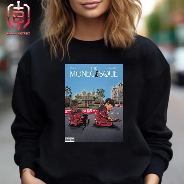 Ferrari F1 Team On Front Cover From The Monegasque Magazine In Monaco Unisex T-Shirt