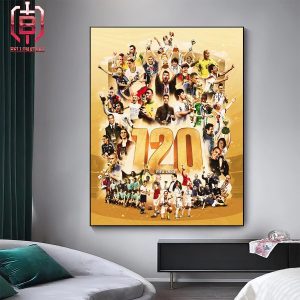 Fifa Celebration 120 Years Of Unforgettable Moments Fifa World Cup From 1904 Home Decor Poster Canvas