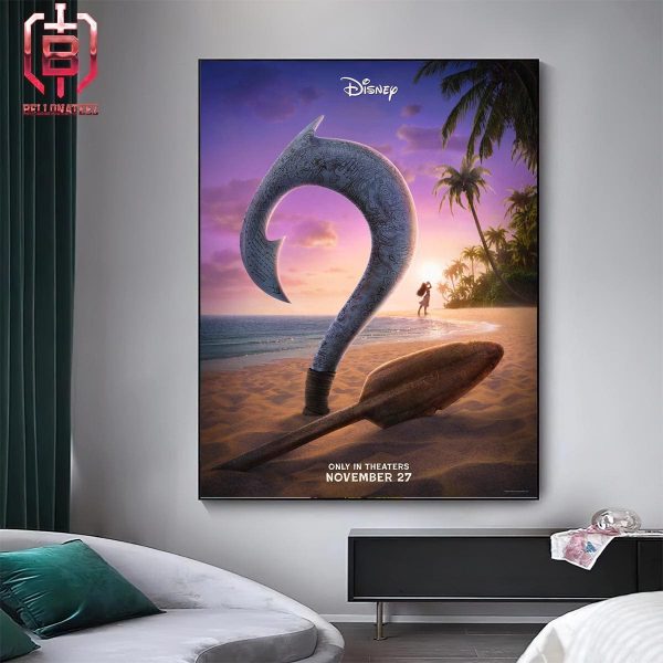 First Poster For Moana 2 Has Been Revealed Only In Theaters November 27th 2024 Home Decor Poster Canvas