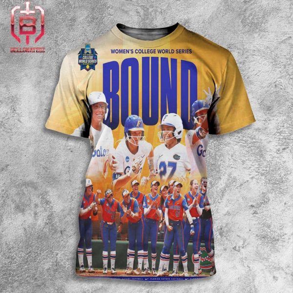 Florida Gators Softball 2024 Women’s College World Series Bound Okalahoma City All Over Print Shirt