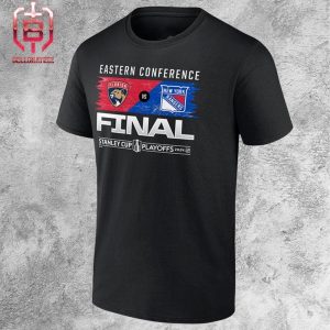 Florida Panthers Vs New York Rangers 2024 Eastern Conference Final Matchup NHL Playoffs Stanley Cup 2024 Limited Unisex T-Shirt