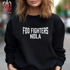 Foo Fighters Nola New Orleans Merchandise Limited Unisex T-Shirt