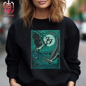 Foo Fighters Poster At New Orleans Lousiana On May 3rd 2024 Regular Prints Merchandise Unisex T-Shirt