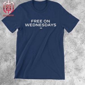 Free On Wednesdays Biden Harris 2024 Jab At Trump Trail Limited Edition Unisex T-Shirt