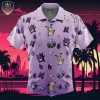 Ghost Type Pokemon Pokemon Beach Wear Aloha Style For Men And Women Button Up Hawaiian Shirt