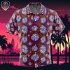 Gomu Gomu No Mi Luffy Devil Fruit One Piece Beach Wear Aloha Style For Men And Women Button Up Hawaiian Shirt