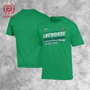 Green Notre Dame Fighting Irish 2024 NCAA Men’s Lacrosse National Champions Unisex T-Shirt
