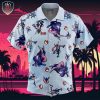 Ground Type Pattern Pokemon Beach Wear Aloha Style For Men And Women Button Up Hawaiian Shirt