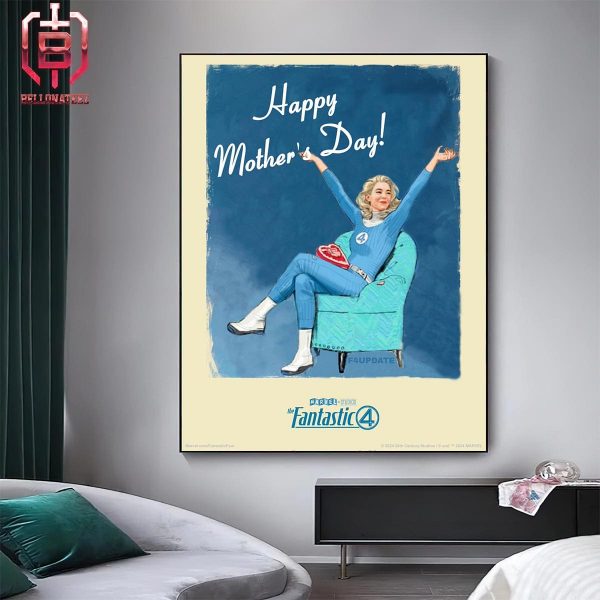 Happy Mother’s Day Sue Storm Mother Of Fantastic Four Family Home Decor Poster Canvas