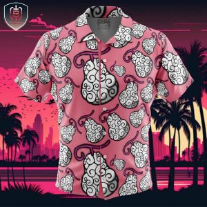 Ito Ito no Mi One Piece Beach Wear Aloha Style For Men And Women Button Up Hawaiian Shirt