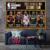 KIA-NBA Performance Awards Introducing The 2023-24 Kia All-NBA Third Team Home Decor Poster Canvas