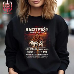 Knotfest Iowa Returns September 21 2024 Special Night 25th Anniversary Event At Water Park In Des Moines IA Unisex T-Shirt