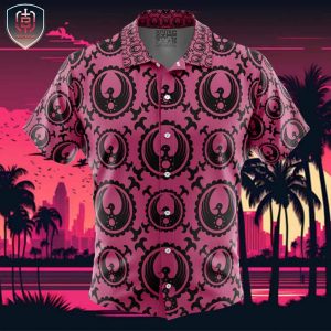 Kozuki Clan Crest One Piece Beach Wear Aloha Style For Men And Women Button Up Hawaiian Shirt