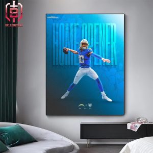 Los Angeles Chargers Will Face Las Vegas Raiders On Their Home Opener Game New Season NFL 2024 Home Decor Poster Canvas