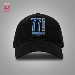 Luka Doncic Dallas Mavericks 2024 NBA Finals Inbound Pass Name And Number Snapback Classic Hat Cap