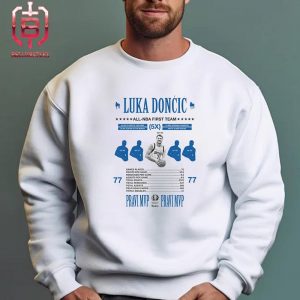 Luka Doncic Prince Of Dallas Mavericks Get Five-Time Named To All-NBA First Team Unisex T-Shirt