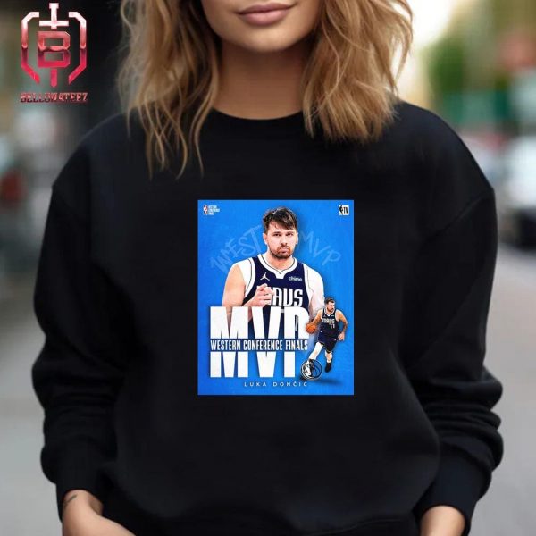Luka Doncic Wins The Magic Johnson Trophy For 2024 Western Conference Finals MVP Unisex T-Shirt