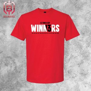Manchester United Men’s FA Cup Winners 2024 13 Times Merchandise Limited For Fan Unisex T-Shirt