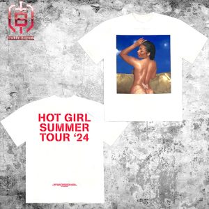 Megan Thee Stallion Official Merch Hot Girl Summer Tour 24 Limited Edtion Two Sides Unisex T-Shirt