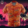 Meowth Pokemon Beach Wear Aloha Style For Men And Women Button Up Hawaiian Shirt
