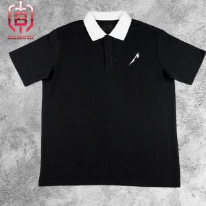 Metallica Logo Contrast Collar Politeness Merchandise Limited Polo Shirt
