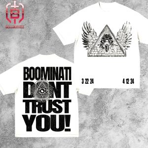 Metro Boomin Boominati Don’t Trust You White Merchandise Limited Two Sides Unisex T-Shirt