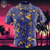 Military Police Attack on Titan Beach Wear Aloha Style For Men And Women Button Up Hawaiian Shirt