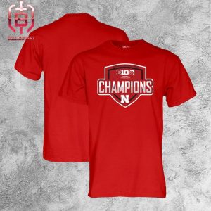 Nebraska Huskers 2024 Big 10 Baseball Conference Tournament Champions Locker Room Unisex T-Shirt