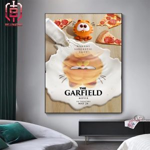 New Funny Poster Of The Garfield Movie Mufasa The Lion King Home Decor Poster Canvas