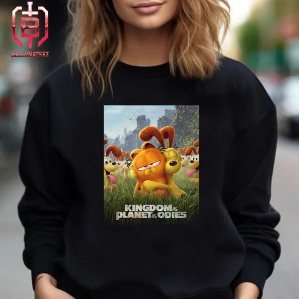 New Funny Poster Of The Garfield Movie Style Kingdom Of The Planet Of The Apes Unisex T-Shirt